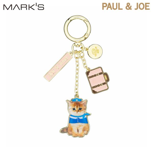 ポール ＆ ジョー ヌネット・トラベルのキーリング ヌネット・トラベル ネコ 猫 ねこ 花柄 クリザ...