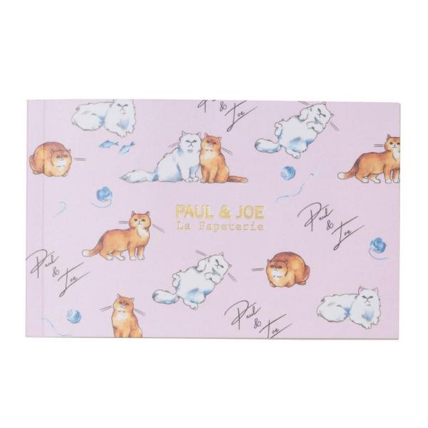 スリムノート プレイング・キャッツ ポールアンドジョー PAUL &amp; JOE ねこ 横型 横 ポール...