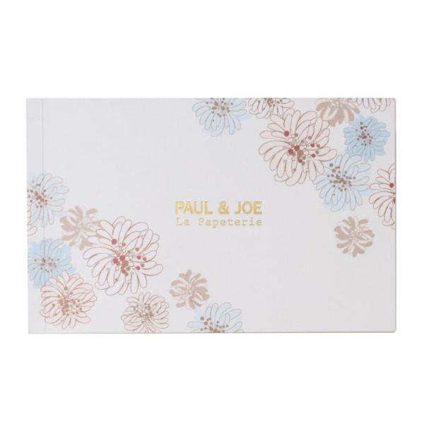 スリムノート クリザンテーム・ホワイト ポールアンドジョー PAUL &amp; JOE ねこ 横型 横 ポ...