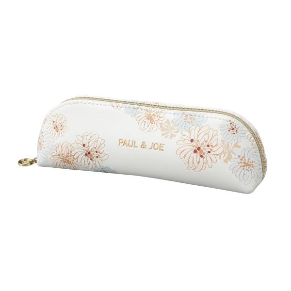 ポールアンドジョー ポール&amp;ジョー ペンケース おしゃれ スリム クリザンテーム・ホワイト S2 筆...