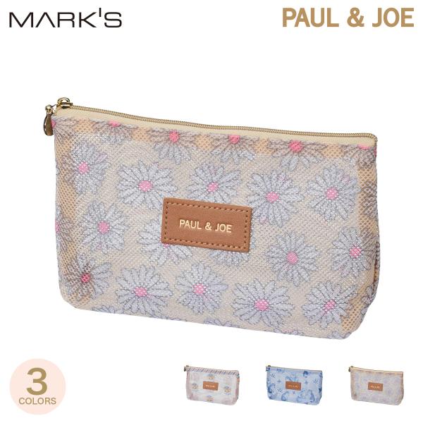 ポール ＆ ジョー プリントメッシュポーチ ネコ 猫 ねこ 花柄 ヌネット ジプシー デイジー 小物...