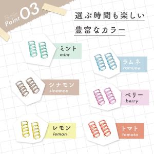 パピノット バインダーリング・5穴 PapiK...の詳細画像4