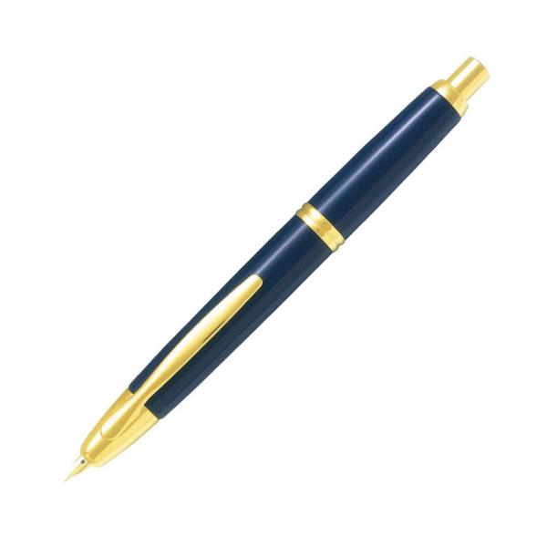 キャップレス万年筆 M 中字 万年筆 ノック式 ギフト箱入り 日本製 高級 ギフト プレゼント ブラ...