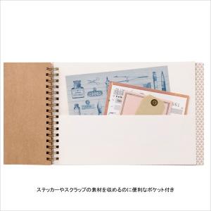 手作りアルバム スクラップブック M スクラッ...の詳細画像2