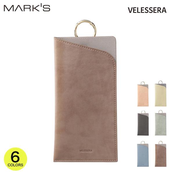 ヴェレセラ マークス カラビナ付きメガネケース Velessera 眼鏡入れ グラスケース スリムタ...