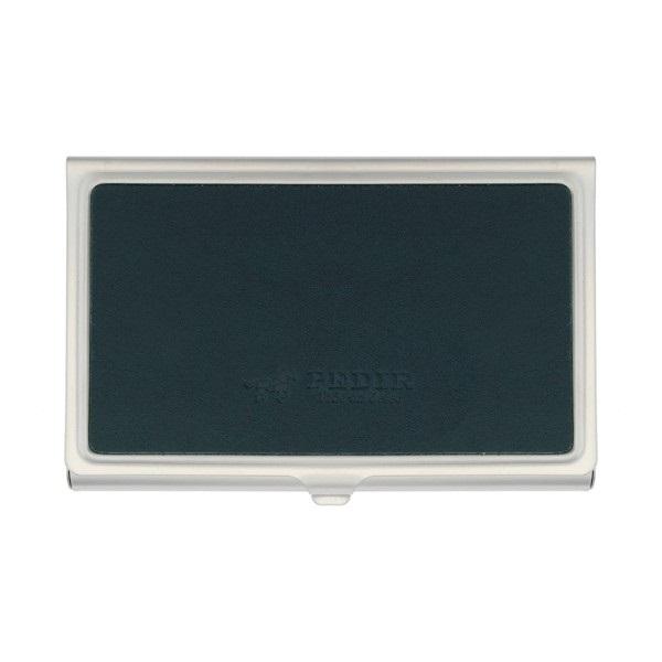 名刺入れ カードケース メンズ レディース 本革 姫路レザー 名刺 ケース メタル 薄型 スリム 馬...