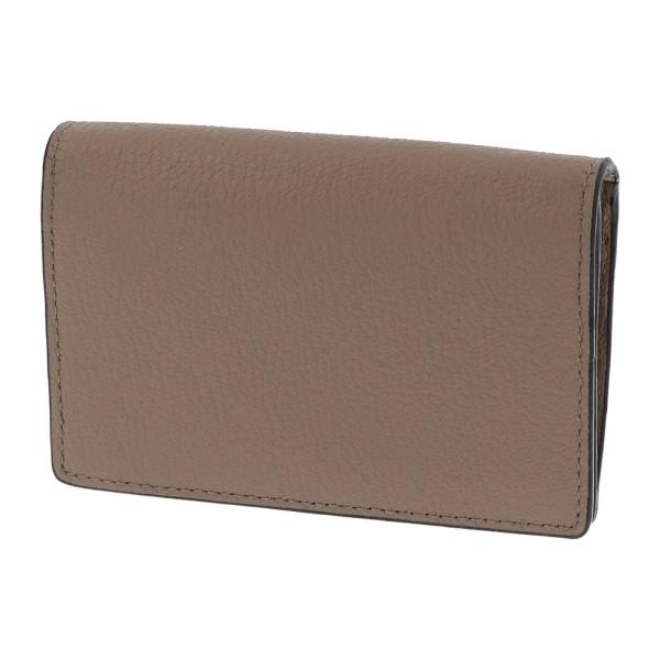 本革 革 ネームカードケース カードケース 名刺ケース 名刺入れ ディアシュリンク トープ ベージュ...