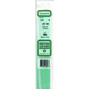 エバーグリーン .020 丸棒 0.5mm 10本入り