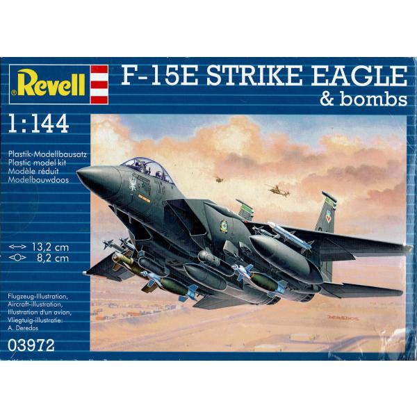F-15E ストライクイーグル＆ボム 1/144 ドイツレベル