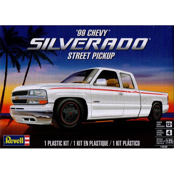 '99 シェビィ シルバラード ストリート ピックアップ 1/25 アメリカレベル