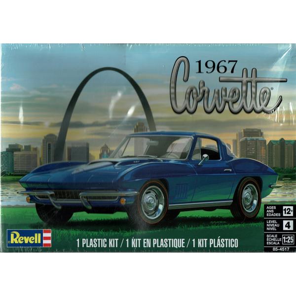1967 コルベット 1/25 アメリカレベル