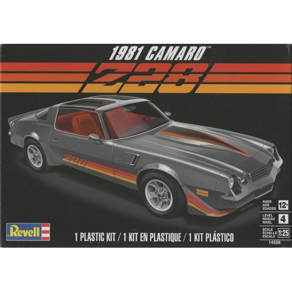 1981 カマロ Z28 1/25 アメリカレベル