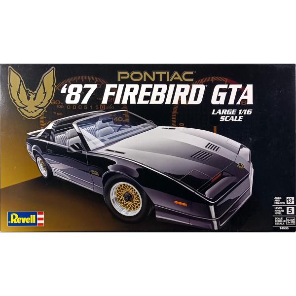 '87 ポンティアック ファイアバード GTA 1/16 アメリカレベル