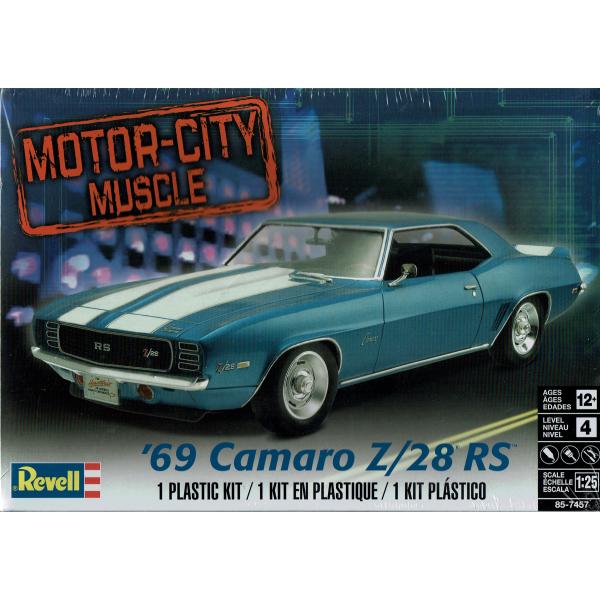 ’69 カマロ Z/28 RS 1/25 アメリカレベル