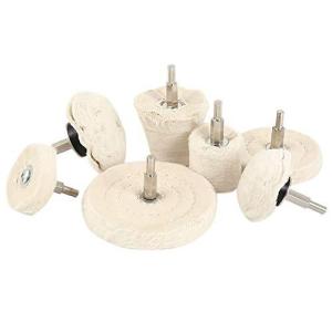 Littlegrassjp ポリッシャー用 研磨バフ (研磨バフ 7個セット)