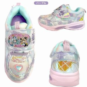 光る靴 名探偵プリキュア キッズシューズ 子供...の詳細画像1