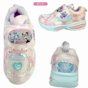 光る靴 名探偵プリキュア キッズシューズ 子供...の詳細画像2