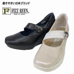 フィズリーン FIZZ REEN 14-410 ブラック（レディースサンダル） EEEE