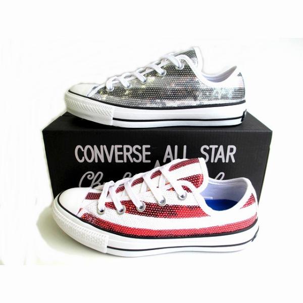 送料無料 コンバース オールスター converse all star 100 スパンコール USF...