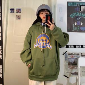 3色 フーディー パーカー レディース ロゴ 英文字 トップス 長袖 フード付き ポケット 秋 冬 レッド 赤 ブラック 黒 グリーン 緑 プリント カジュアル シンプル Db37 Marmelo Sunnyday 通販 Yahoo ショッピング