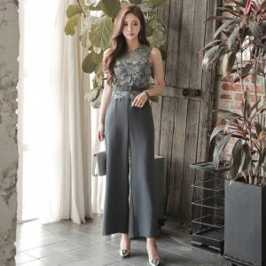 パーティードレス パンツ パンツドレス かっこいいパンツドレス パーティードレス パンツ 大きいサイズ レース ワンピース レース かっこいいパンツドレス パ No290 Marmelo Sunnyday 通販 Yahoo ショッピング