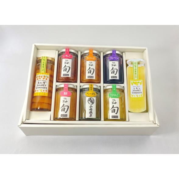 【6290円→5500円】旬ジャム6本＋コンポート2本ギフトセット　140g×6本、200g×2本　...