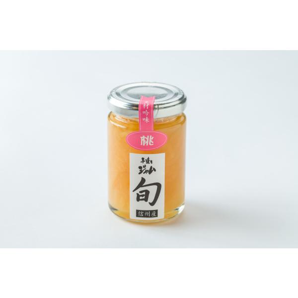 旬ジャム　もも　140g　長野県産白桃使用　添加物不使用　