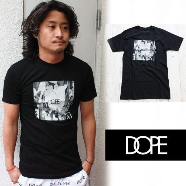 DOPE COUTURE ドープ T-shirts Tシャツ メンズ 半袖 ブラック