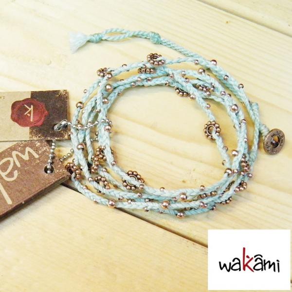 【送料無料】WAKAMI ワカミ ブレスレット ロング１連タイプ