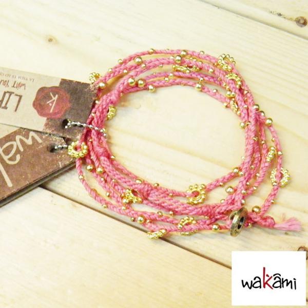 【送料無料】WAKAMI ワカミ ブレスレット ロング１連タイプ