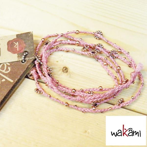 【送料無料】WAKAMI ワカミ ブレスレット ロング１連タイプ