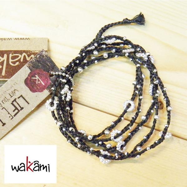 【送料無料】WAKAMI ワカミ ブレスレット ロング１連タイプ