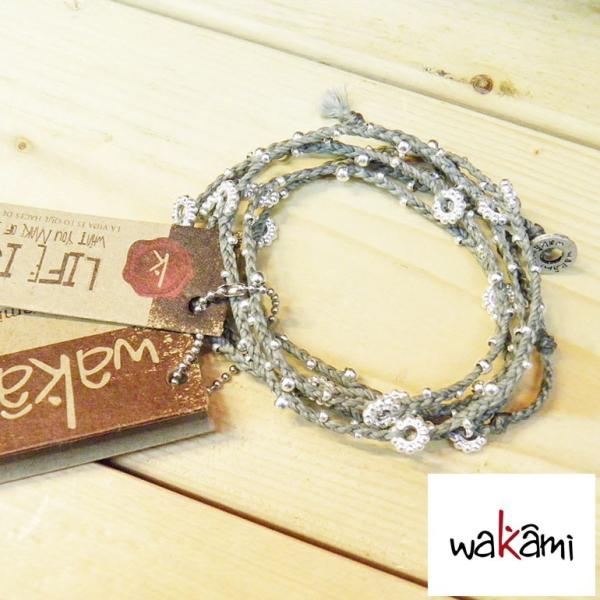 【送料無料】WAKAMI ワカミ ブレスレット ロング１連タイプ