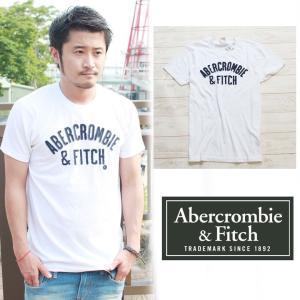 アバクロ/Abercrombie&Fitch TEE Tシャツ メンズ 半袖 ホワイト｜maroon