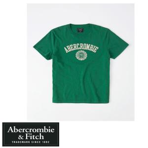 アバクロ/Abercrombie&amp;Fitch TEE Tシャツ メンズ 半袖 グリーン