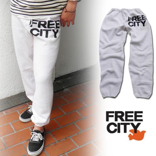 フリーシティー FREE CITY SWEAT PANTS スウェットパンツ メンズ ライトピンク ...