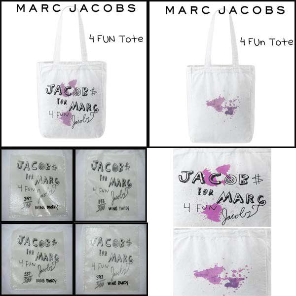 限定500個 MARC BY MARC JACOBS 4Fun バッグ ホワイト シリアルナンバー入...