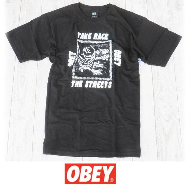 オベイ OBEY Tシャツ 半袖Tシャツ ストリートブランド ストリート系 ブランド スケーター ア...