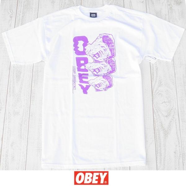 オベイ OBEY Tシャツ 半袖Tシャツ ストリートブランド ストリート系 ブランド スケーター ア...