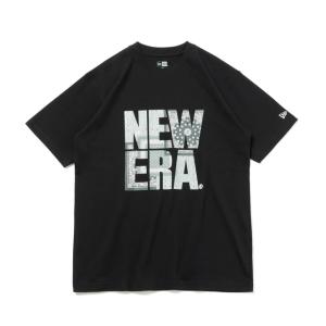 NEW ERA ニューエラ 半袖 コットン Tシャツ Paisley スクエアニューエラ ブラック レギュラーフィット｜maroonwebstore