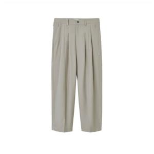 MAGIC STICK URBAN GREY WIDE TAPERD TROUSERS (URBAN GREY)｜maroonwebstore