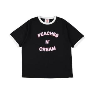 SON OF THE CHEESE PEACHES N' CREAM TEE｜MAROON WEBSTORE