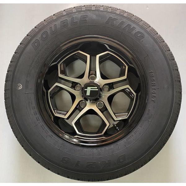 カーゴトレーラー対応JWL-Tマーク入りアルミホイール　14インチ　<ホイールのみ>