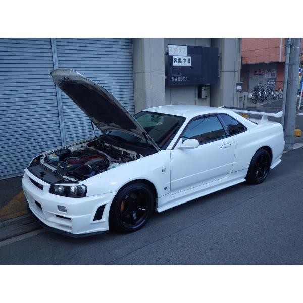 ニッサン：スカイラインGT-R［BNR34］ボンネットダンパー　スタンダード