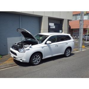 GG2W アウトランダー PHEV車 KADDIS 専用マッドフラップ ブラック