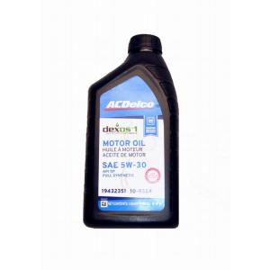 送料無料 (沖縄・離島除く)  ACDelco  DEXOS1　デルコ製  エンジンオイル　5W-30   (約946ml）1本　シボレー　キャデラック　GMC｜mars-sportparts