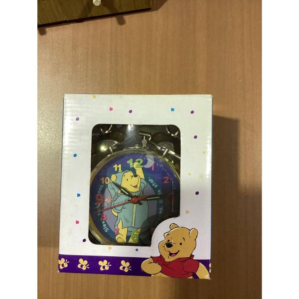 くまのプーさん アラーム時計 目覚まし時計(1) ディズニー ねじ巻き式 ゼンマイ式 動作確認済み ...