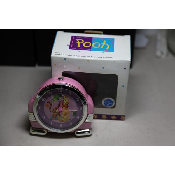 くまのプーさん アラーム時計 目覚まし時計(3)  ディズニー 動作確認済み 未使用 中国製 インテ...