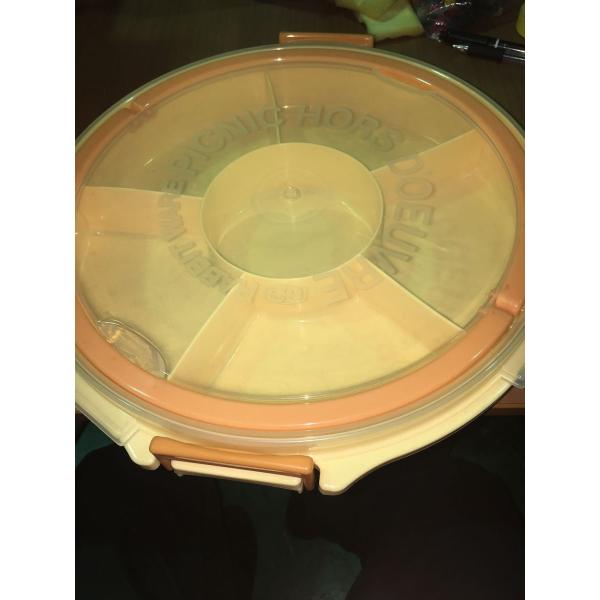 ピクニック　オードブル　お弁当箱　おせち　プラスチック製　未使用 ★0225 A-1