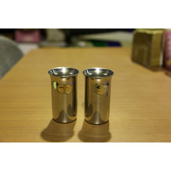 鳥居ユキ　YUKI TORII　二重一口　ビール　タンブラー　２個セット　★0306 B-3